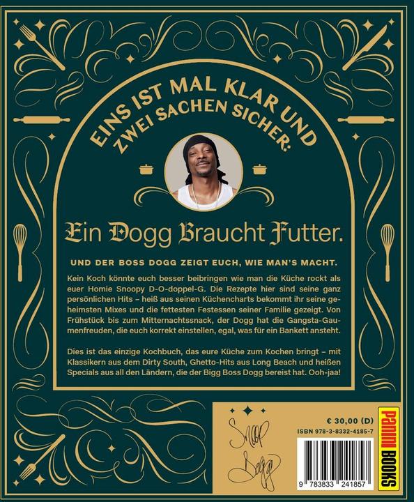 Produktbild Panini Snoop Dogg: Vom Gangsta zum Gourmet (Deutsch, Snoop Dogg, 2022)