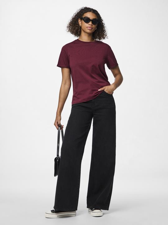Immagine prodotto Pieces Pcria Ss Fold Up Solid Tee Noos Bc (M)