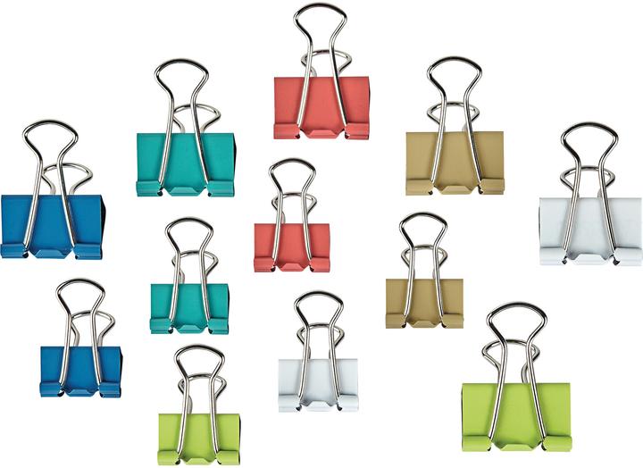 Produktbild Maul Klemmer Mauly 215 2157698 24 Stück (assortiert) (24 x)