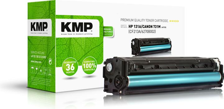 Image du produit KMP Toner remplacé HP131A/ Canon 731M (CF213A/6270B002) (M)