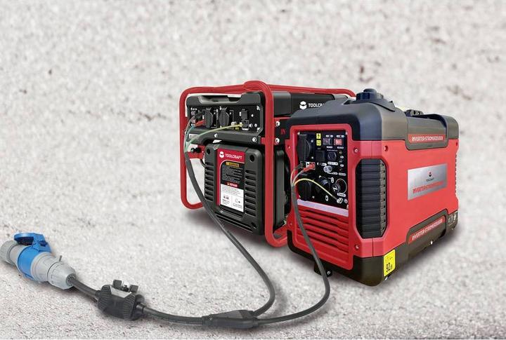 Actual product image Toolcraft TO-8249439 Parallel connection cable 230 V/AC (7000 W)