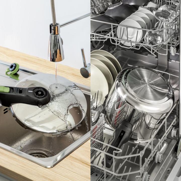 Produktbild Tefal Secure Trendy Schnellkochtopf (25 cm, Dampfkochtopf, Edelstahl)
