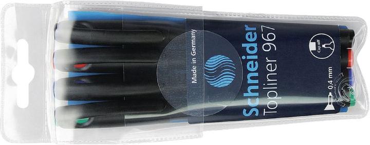 Actual product image Schneider Topliner 967 (Multicoloured, 4 x)