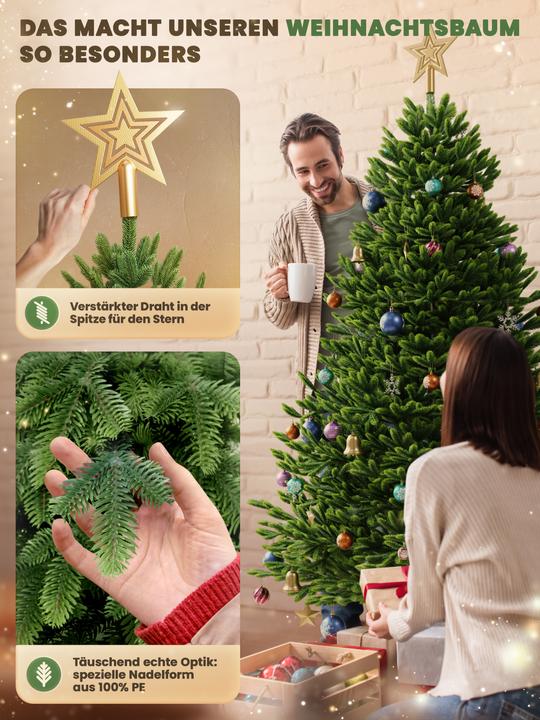 Actual product image Artitree Christmas tree 150 cm with FSC wooden stand (150 cm)