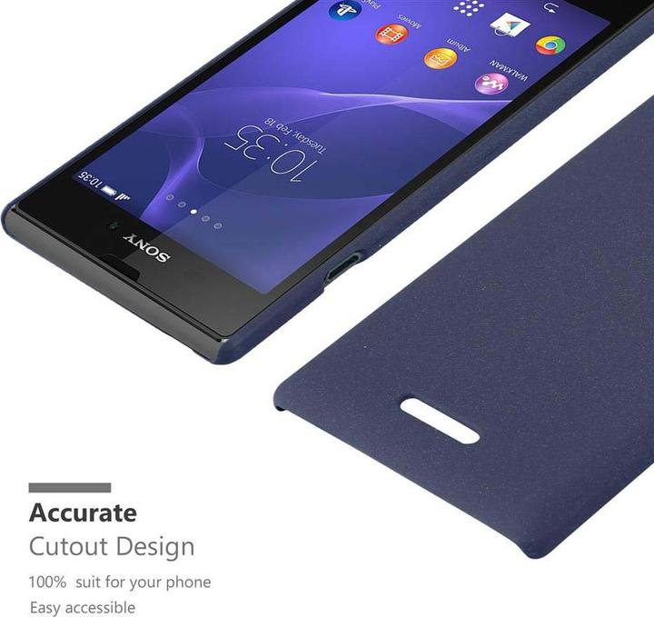 Image du produit Cadorabo Couverture rigide Frosty Cover (Sony Xperia T2 Ultra)