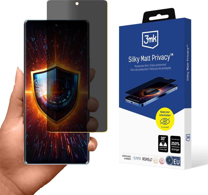 Produktbild 3MK Folia ochronna prywatyzujÄ ca matowa Silky Matt Privacy na Honor 70 (1 Stück, Honor 70)