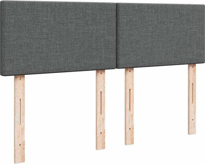 Image du produit VidaXL Bo x lit de saut avec matelas 160 x 200 cm Tissu (160 x 200 cm, 160 x 200 cm)