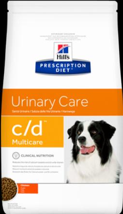 Produktbild Hill's Dog Prescription Diet Canine c/d 12kg (Adult, 1 Stk., 12000 g)