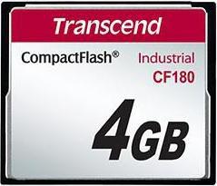 Actual product image Transcend 4GB CF Card SLC mode WD-15 Wide Temp (P) (4 GB, CF)