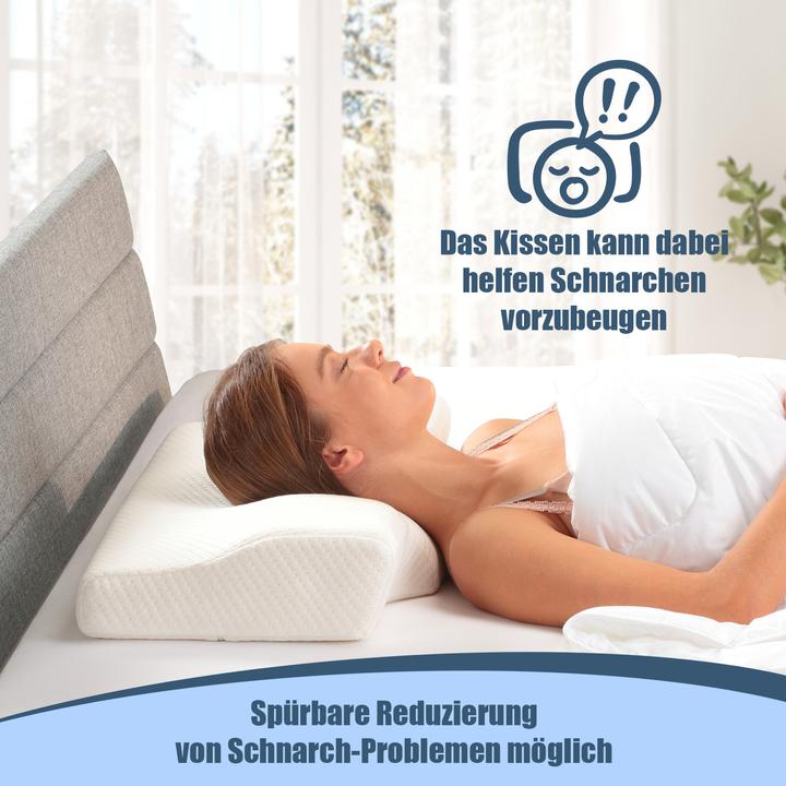 Immagine prodotto Bestschlaf Anti-Schnarch Kissen »Visko« (35 x 60 x 11 cm)