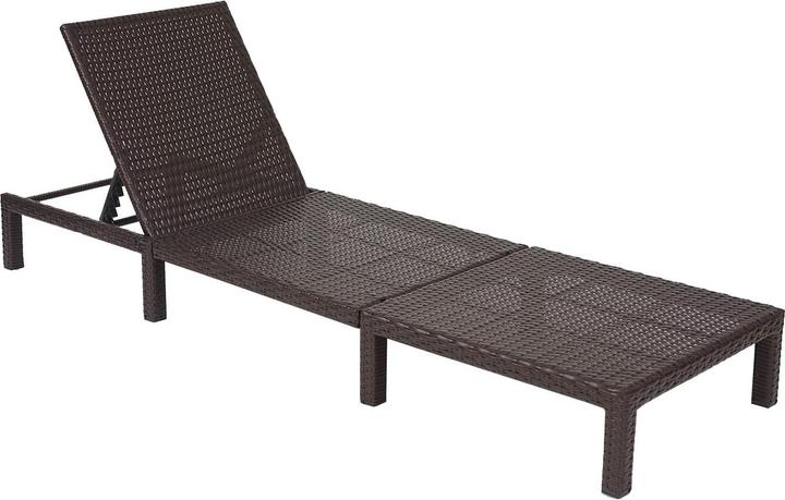 Produktbild JOHN316 Rattan Liegestuhl (198 cm)