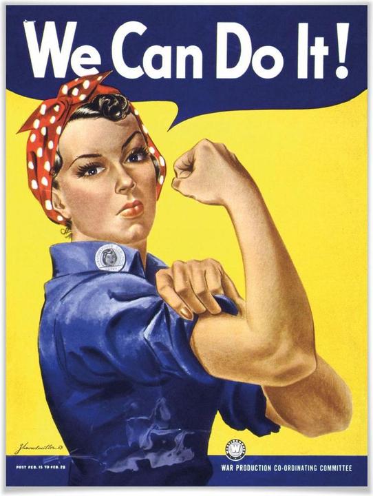 Produktbild Trenddeko Vintage We can do it (30 x 40 cm)