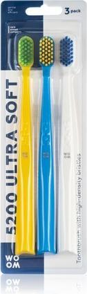 Actual product image woom 5200 Ultra Soft Toothbrush 3Pcs (Soft, 3 x)