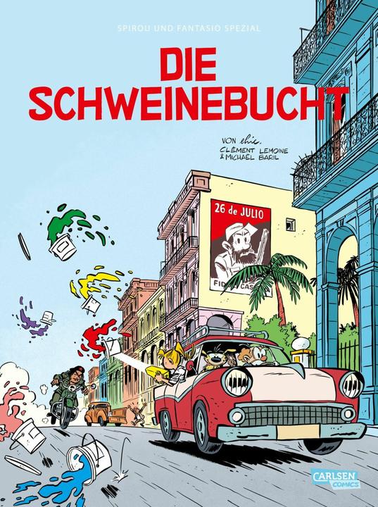 Image du produit Spirou et Fantasio Spécial 43 : La Baie des Cochons (Baril, Christophe, Elric Dufau, Allemand)