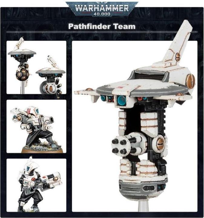 Actual product image Games Workshop Warhammer 40k T"au Empire: Pathfinder Team