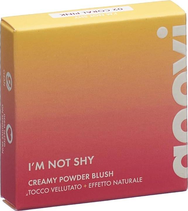 Produktbild Goovi BLUSH I'M NOT SHY Rouge in Puderform 02 Coral Pink (02 Coral Pink)