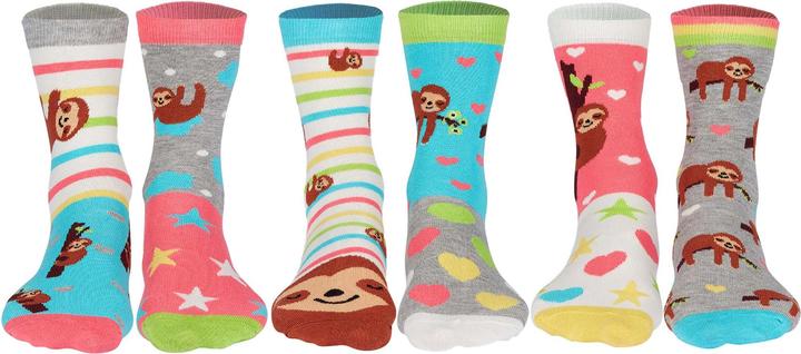 United Oddsocks Sloth it (3er Pack, 37 - 42)
