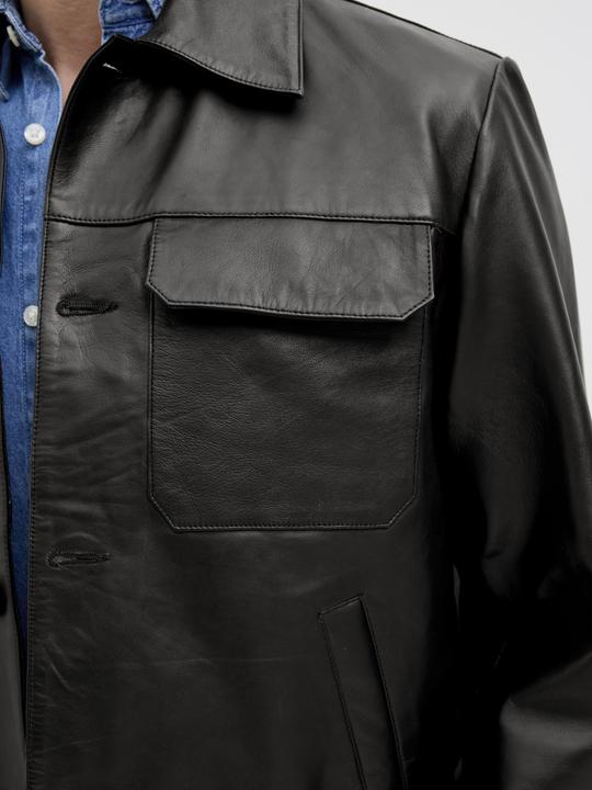 Produktbild Jack & Jones Lederjacke Lederjacke (M)