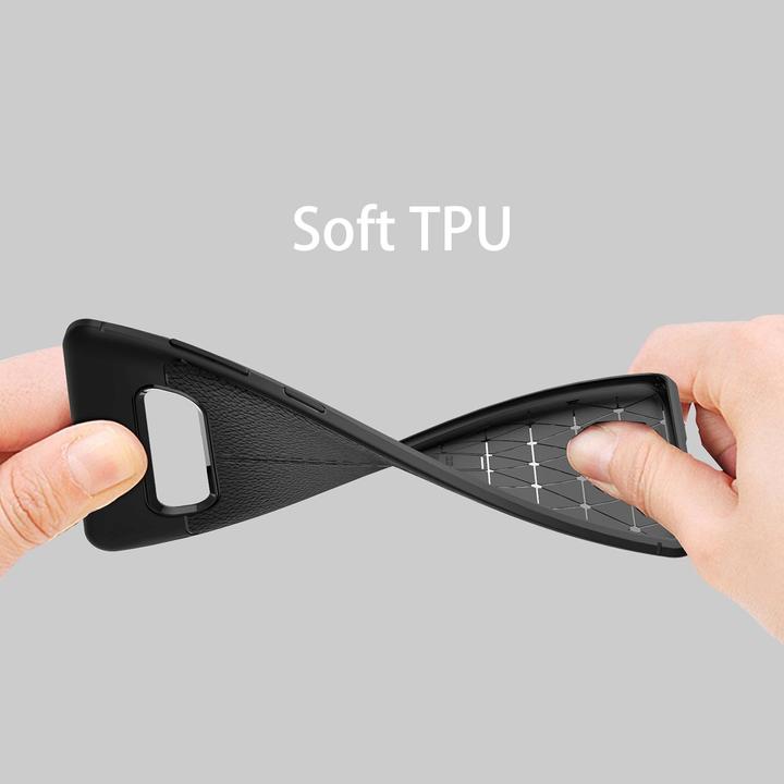 Immagine prodotto Cadorabo Copertura in TPU con struttura in similpelle (Samsung Galaxy S10+)