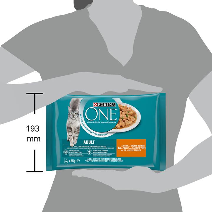 Immagine prodotto Purina ONE Adulti (Adulto, 4 pz., 340 g)