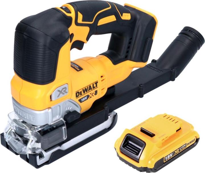 Productafbeelding DeWalt DCS 334 N Accu pendelactie decoupeerzaag 18 V Brushless + 1x accu 2.0 Ah - zonder oplader