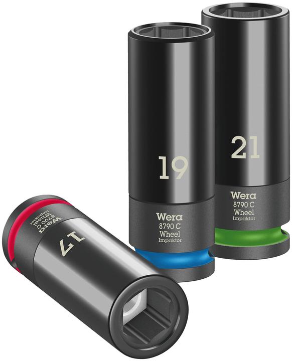 Image du produit Wera Wheel Impaktor C Set 1 (19 mm, 21 mm, 17 mm)