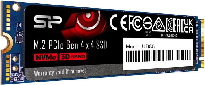 Produktbild Silicon Power SSD 250GB PCI-E UD85 Gen 4x4 NVMe (250 GB, M.2 2280)