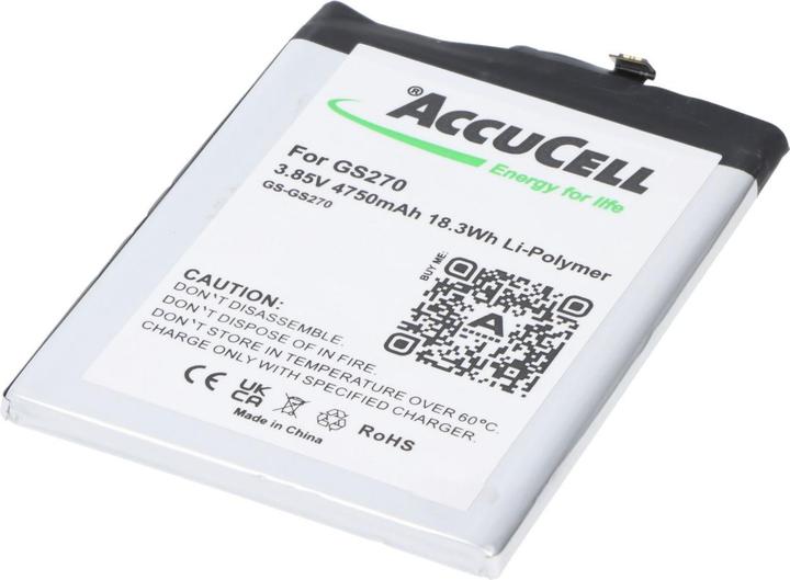 Produktbild AccuCell Akku passend für Gigaset GS270 Li-Polymer 3.85V 4750mAh 18.3Wh