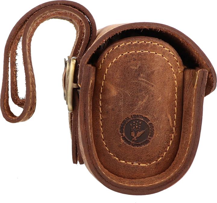 Image du produit Greenburry Sacoche de vélo Vintage Original en cuir 17 cm (1 l, Sacoche de guidon)