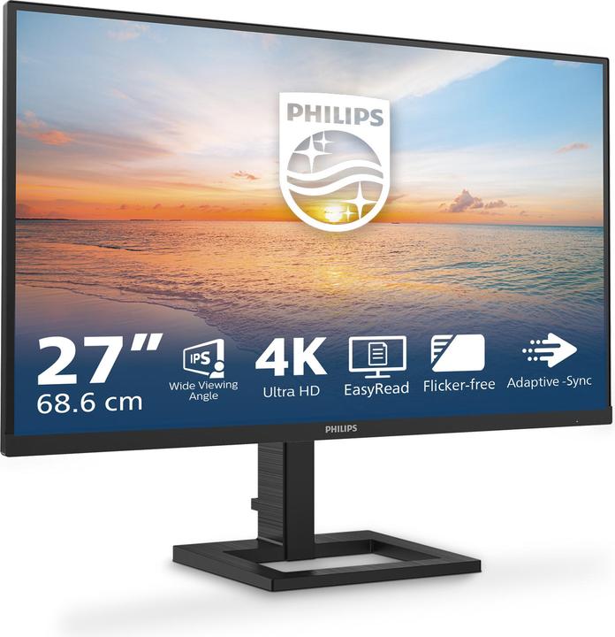 Immagine prodotto Philips MMD 27E1N1900AE/00 Monitor IPS,,, Altoparlanti, altezza regolabile, 2x HDMI, Hub USB, 2x USB 3.2 (3840 x 2160 pixel, 27")