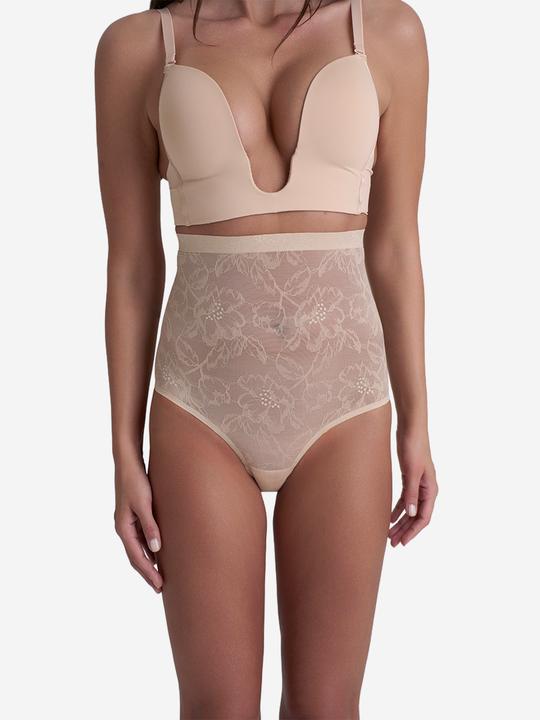 Bye Bra Shapingslip Lacy High Waist Shaping Brief (XL, Einzelpack)