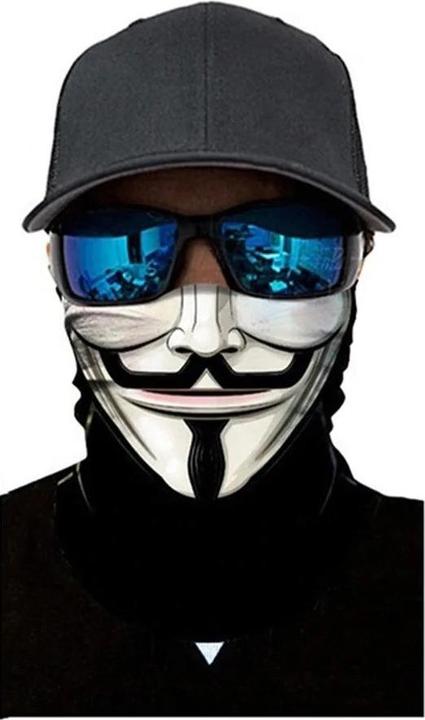 Image du produit Cbx Foulard tubulaire, bandana pour adultes avec motif, pour Halloween, faire de la moto, etc.