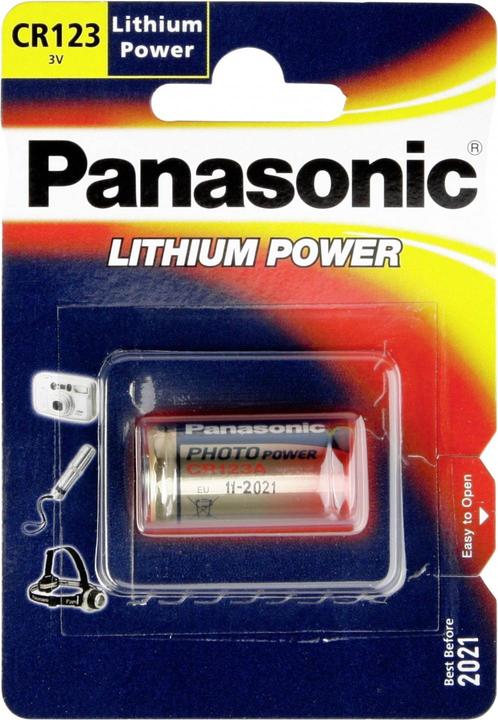 Produktbild Panasonic Photo Lithium (1 Stk., CR123A, 1400 mAh)