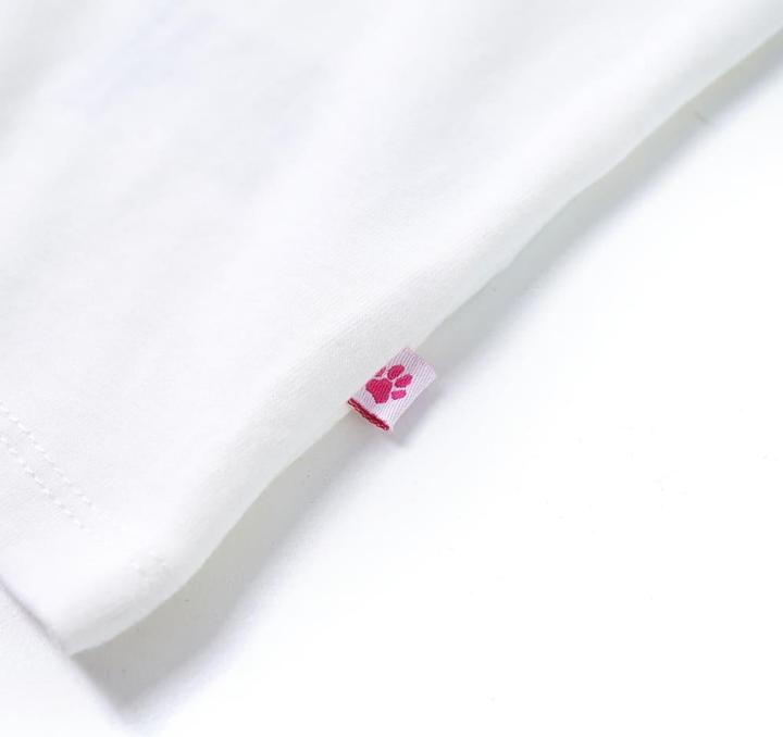 Produktbild VidaXL Kinder-T-Shirt Ecru 104,Material: 95 % Baumwolle. 5 (104)