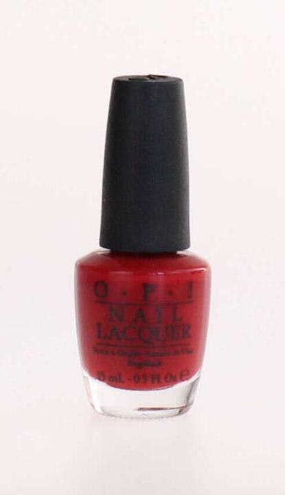 Actual product image OPI Nail Polish Brazil No.A70 (Red Hot Rio, Colour paint)