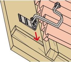 Produktbild Fischer Dachhaken RH 52-67 HB AL (Solarstecker)