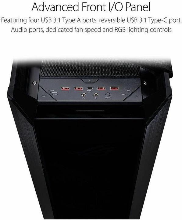 Produktbild ASUS ROG Strix Helios GX601 (ATX, mATX, Mini-ITX, E-ATX)