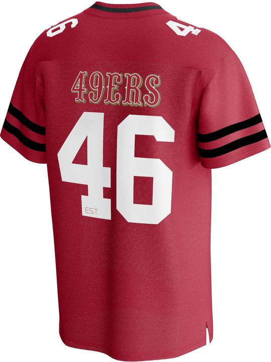 Actual product image Fanatics San Francisco 49ers NFL Poly Mesh Supporters Jersey - L (L)