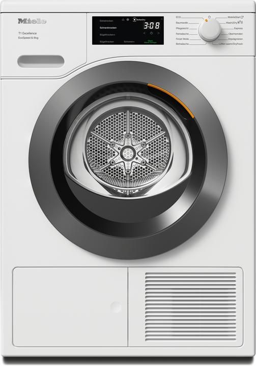 Produktbild Miele Wärmepumpen-Trockner TEC645WP EcoSpeed&8kg (8 kg, Links)