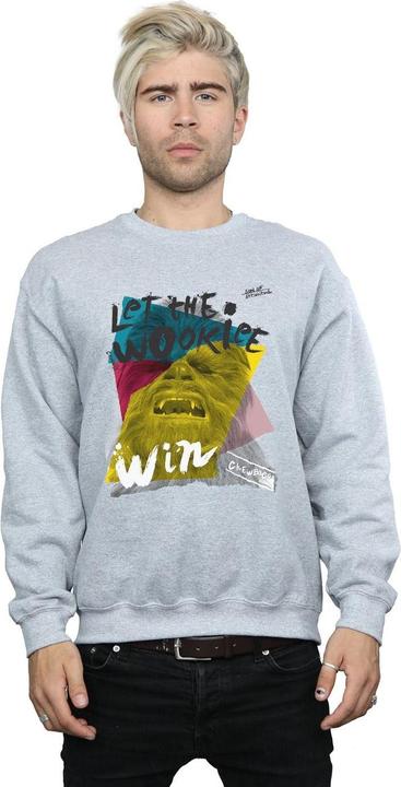 Immagine prodotto Star Wars Let The Wookiee Win Felpa Uomo (XL)