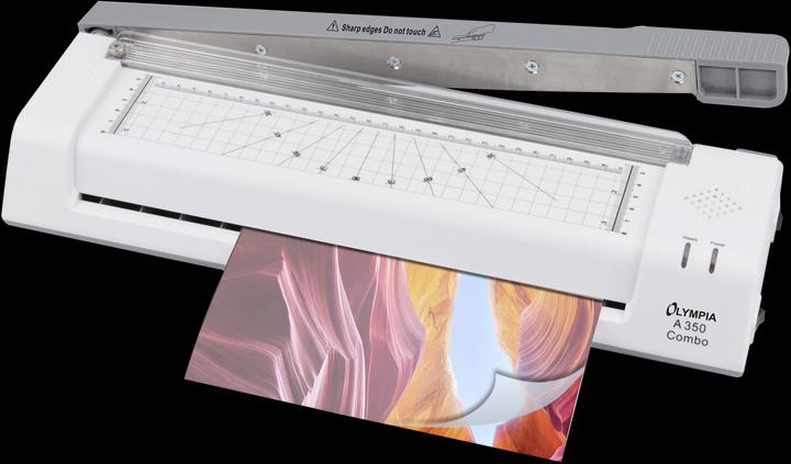 Productafbeelding Olympia A 350 Combo DIN A3 lamineermachine met hefboomsnijder (75 - 125 µm, A4, A3)