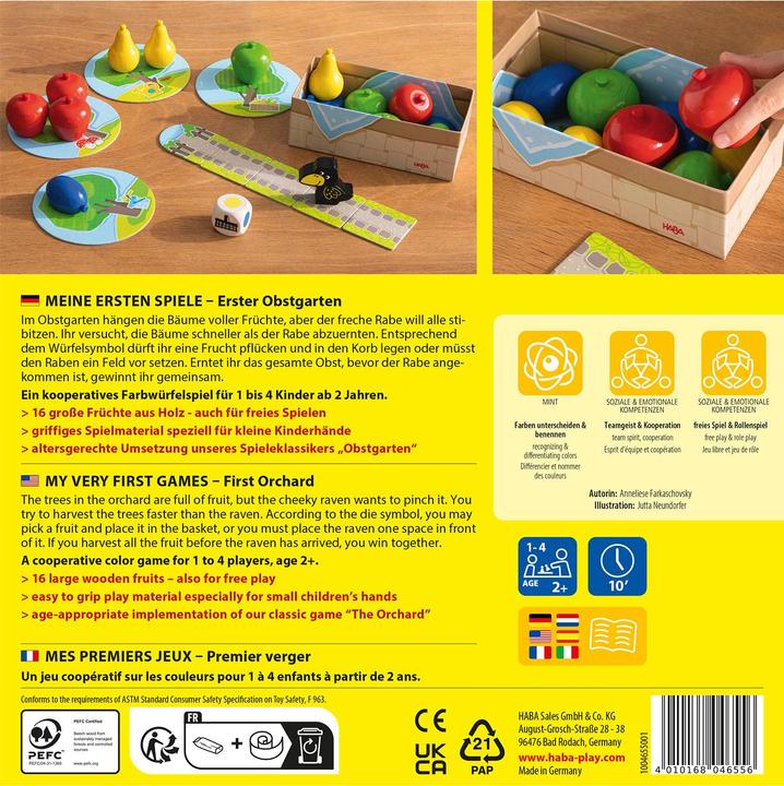 Actual product image Haba First orchard (German)
