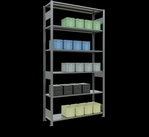 Image du produit Schulte Lagertechnik Elément départ MULTIplus150 avec traverse de longueur