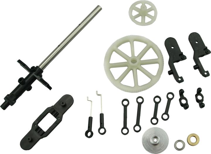 Actual product image Amewi Buzzard rotor head set