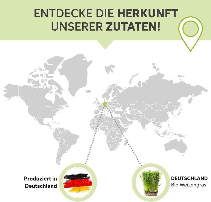 Produktbild Eltabia Bio Weizengras Pulver (Pulver, 200 g)