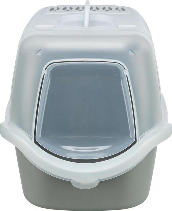 Produktbild Trixie Katzentoilette Vico Open Top, Grau/Weiss (Katzenklo geschlossen)