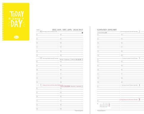 Produktbild AGENDA PASTEL SWISS GELB 8x12 (8 x 12.5 cm)