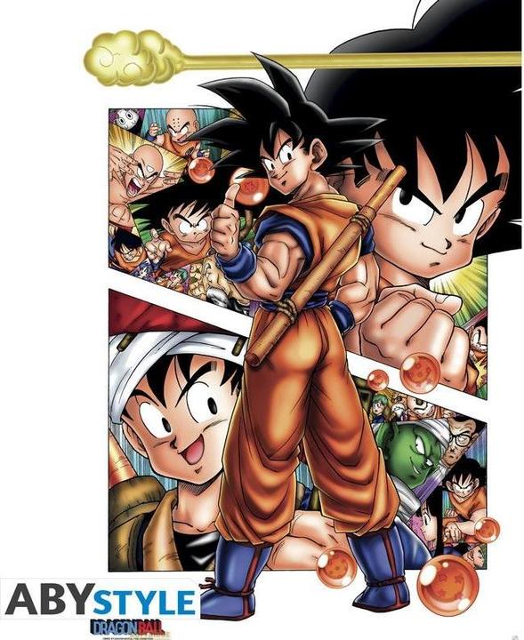 Actual product image ABYstyle Dragon Ball - Son Goku (91.5 x 61 cm)