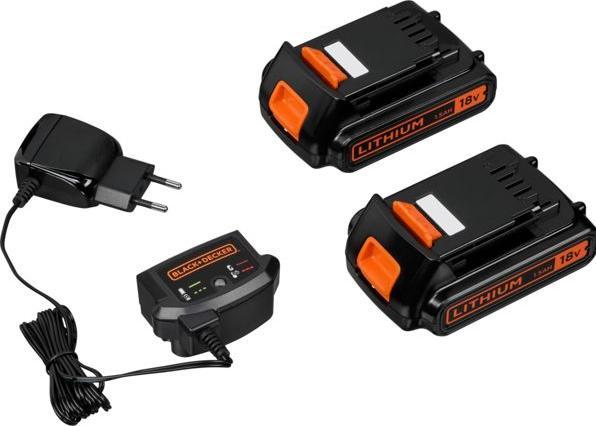Actual product image Black & Decker BDCDC18KBQW cordless drill screwdriver (Rechargeable battery operated)