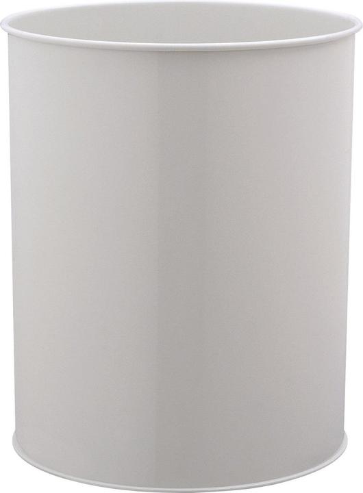 Actual product image Durable Wastebasket metal 15l light green (15 l)